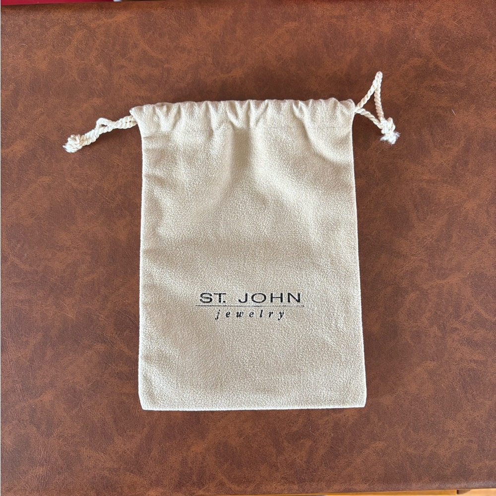 St. John Jewelry Pouch